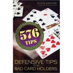 Defensive Tips For Bad Card Holders Soft Cover By Kantar - Free Bubble Shipping